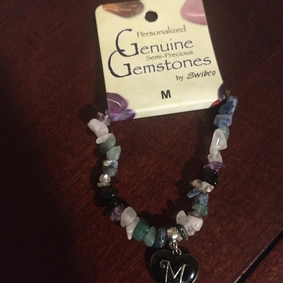 GENUINE Semi- Precious Gemstone Bracelet Set - Picture 4 of 6